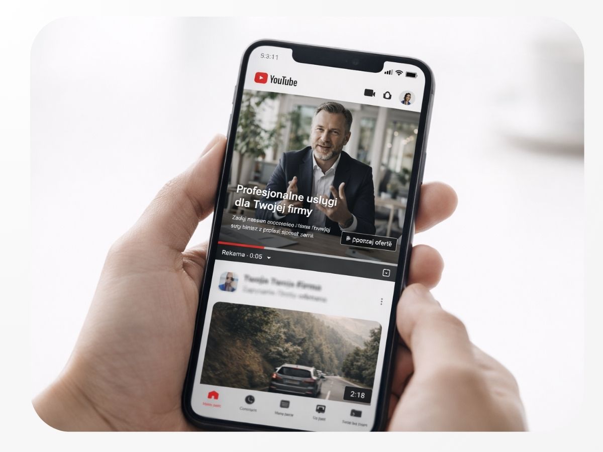 Reklamy YouTube – Twoja marka widoczna podczas oglądania wideo
