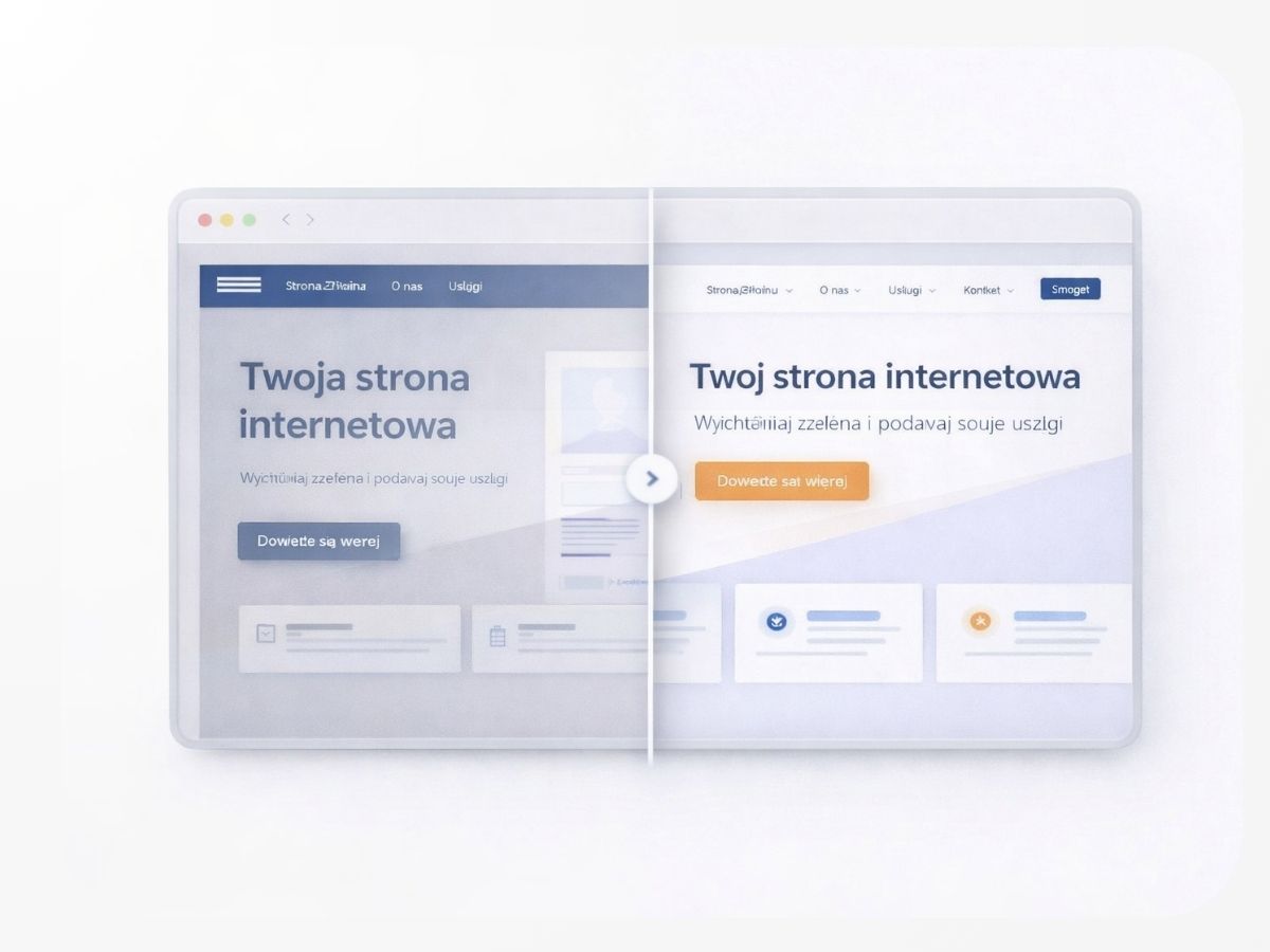 Nowy wygląd strony – odświeżamy bez budowania od zera