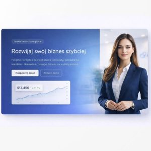 Strona sprzedażowa na jedną usługę – landing page który konwertuje