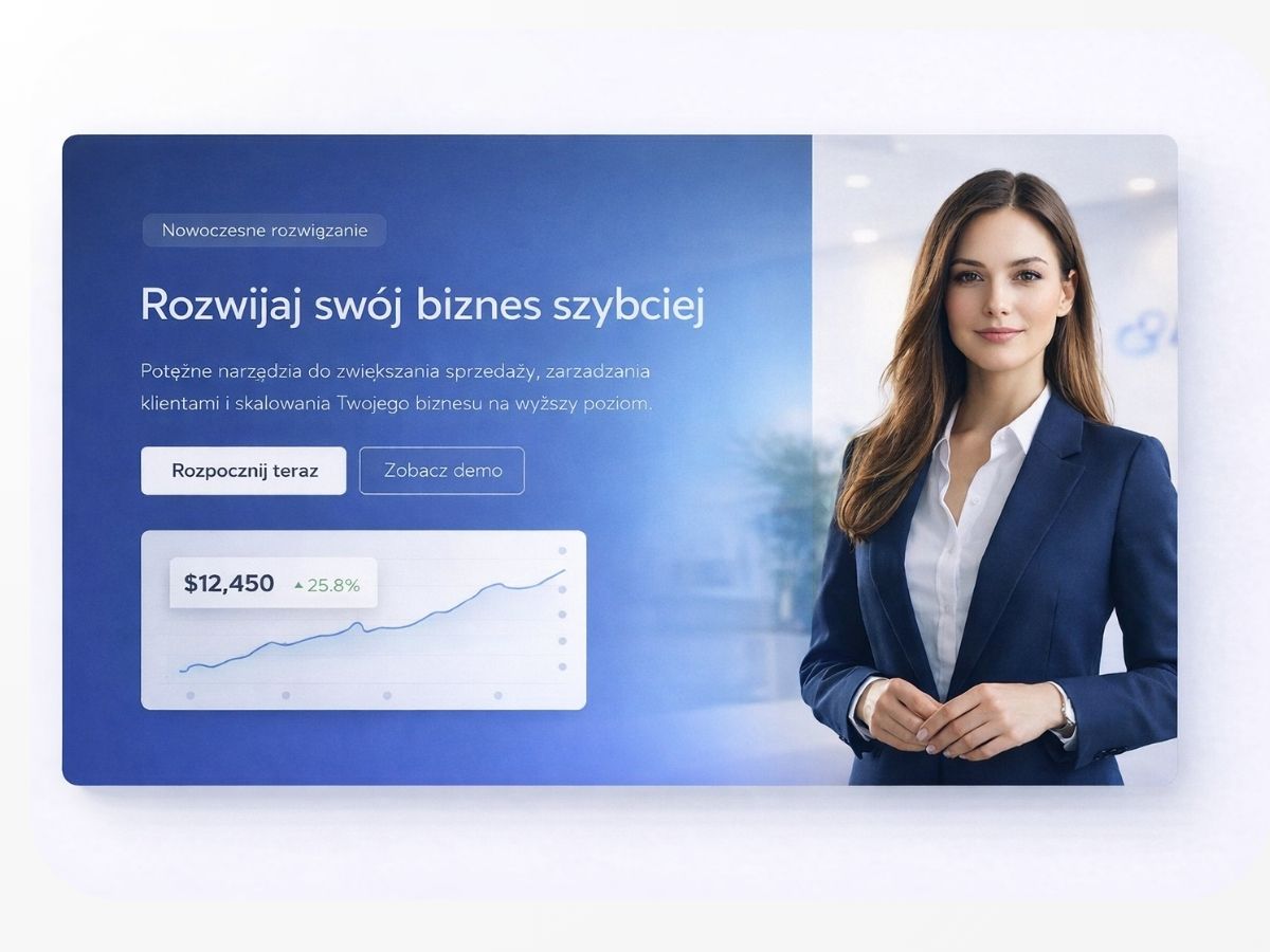 Strona sprzedażowa na jedną usługę – landing page który konwertuje